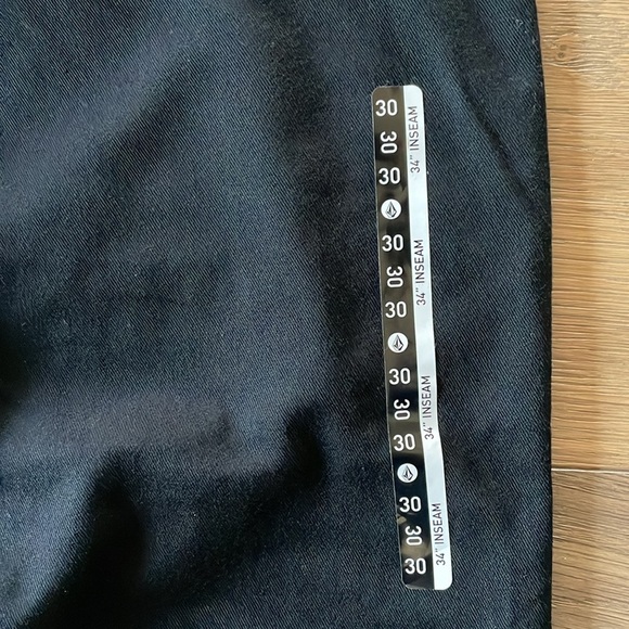 Volcom Black Frickin Modern Straight Size 30X34 NWT - Picture 10 of 12